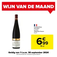 Wijn van de maand Ticket gepubliceerd